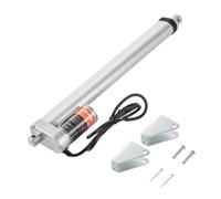 VEVOR Attuatore lineare 12V, Attuatore lineare ad alta velocità da 13.97mm/s da 30,48cm, Attuatore di movimento lineare da 99,79kg/1000N con staffa di montaggio e protezione IP54