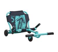 VEVOR Auto a Zig-Zag per Bambini da 4 Anni, Portata Massima 68 kg, Verde | Auto Cavalcabile Oscillante per Bambini, 3 Lunghezze Regolabili, Freno a Mano, per Superfici Dure, Uso Interno ed Esterno