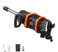 VEVOR Avvitatore pneumatico da 2,54cm, fino a 7012,125Nm a impatto con coppia inversa con incudine estesa 20,32cm per riparazioni e manutenzione di macchinari pesanti / semi-camion