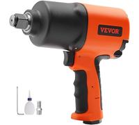 VEVOR Avvitatore pneumatico, pistola a percussione pneumatica da 3/4", coppia di serraggio fino a 570 m-lbs, avvitatore pneumatico composito per riparazioni e manutenzione auto resistente