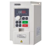 VEVOR Azionamento a Frequenza Variabile VFD 3HP 2,2KW 5A Ingresso Trifase CA 380V Uscita Trifase CA 0-380V, Ingresso 50/60Hz, Uscita 0-2000Hz VFD per Controllo Velocità Motore Mandrino 4KW