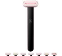 VEVOR Bacchetta Portatile per Terapia a Luce Rossa a LED a 7 Colori con Terapia del Calore, Massaggio con Vibrazione Microcorrente per Viso, Collo, Dispositivo per Terapia a Luce Rossa per il Viso