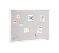 VEVOR Bacheca in sughero 1124x824 mm finitura lino montata a parete per casa e scuola