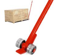 VEVOR Barra a leva per carichi pesanti capacità 3T con ruote e maniglia 1,8M