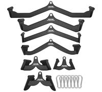 VEVOR Bicipiti, Set Barra per trazioni LAT Unisex-Adult, Nero, 88.53922.5cm