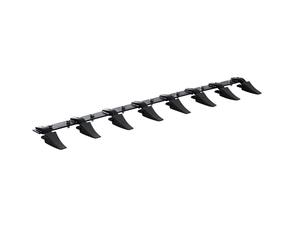 VEVOR Barra dentata per benna trattore 66'' Barra 8 denti cuscinetto 2000 kg