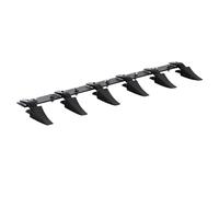 VEVOR Barra Denti Benna 48'' per Trattore Barra a 6 Denti Cuscinetto 4560libbre