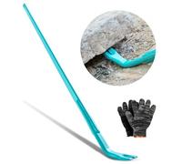 VEVOR Barra di Porco per Carpentiere Capacità di Carico di 907 kg, Levachiodi con Impugnatura in Acciaio al Carbonio per Impieghi Gravosi, Lunga 1,4 m per Calcestruzzo, Utilizzo di Piede di Porco