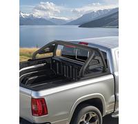 VEVOR Barra di Supporto in Acciaio al Carbonio per Cassone di Camion, Universale Regolabile 1372 a 1524 mm, Barra Sportiva con 6 Luci a LED per Camion di Medie Dimensioni, Senza Portapacchi