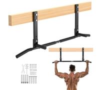 VEVOR Barra per Trazioni a Soffitto, Barra per Trazioni per Allenamento Multipresa per Esercizio Domestico Larghezza 107 cm, Stazione di Allenamento Multifunzionale in Acciaio, Carico max. 200 kg