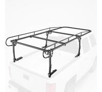 VEVOR Barra Portapacchi Universale per Camion Carico 363 kg Sopra Cabina | in Acciaio, Larghezza Regolabile da 1,1 a 1,6 m, per Carichi Lunghi e Pesanti, per Kayak, Canoe, Tavole da Surf e Legname
