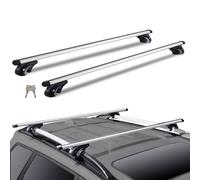 VEVOR Barra Portatutto Universale da Tetto Auto Carico 90kg 2 Pezzi