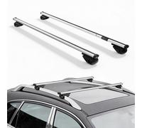 VEVOR Barra Trasversali da Tetto per Auto SUV Carico 75 kg Lunghezza 1350 mm