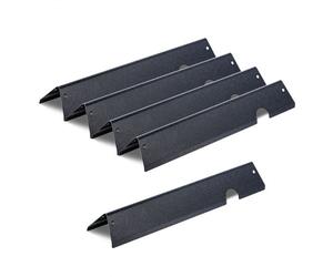 VEVOR Barre Flavorizer Pannello per Diffusore di Fiamma 5 pezzi Acciaio Smaltato in Porcellana per Weber Genesis ll 310 315 335 340, E/S 325s, ES/SX 325s, E/S 335, EX/SX/EPX-335 Grills, Nero