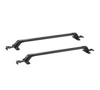 VEVOR Barre portapacchi universali 1080 x 154 x 99 mm, barre portapacchi regolabili 600 - 800 mm, 2 barre portatutto 70,3 kg, adatte per bagagli, biciclette, sci, Nero