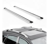 VEVOR Barre Trasversali da Tetto per Auto SUV, Portapacchi da Tetto Auto Carico max 100 kg Lunghezza 1200 mm, Barre 2 pezzi per Porta Bagagli Universali in Alluminio Bici Viaggio Campeggio Pesca