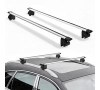 VEVOR Barre Trasversali da Tetto per Auto SUV, Portapacchi da Tetto Auto Carico max 75 kg Lunghezza 1200 mm, Barre 2 pezzi per Porta Bagagli Universali in Alluminio Bici Viaggio Campeggio Pesca