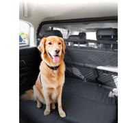 VEVOR Barriera per Auto per Cani Universale da 1170 mm Divisorio per Auto per Spazio di Carico, Barriera per Animali Domestici per Veicoli con Rete Trasparente, per Piccoli SUV, Camion e Veicoli, Nero