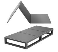 VEVOR Base per Letto a Castello Misura Singola 190,5 x 96 cm, Base Pieghevole Sottomaterasso con Cinghie a Strappo, in PP con Tessuto Oxford 600D, Anti-Cedimento, per Telai in Metallo Divani Letto