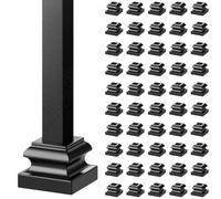 VEVOR Fissaggio per Ringhiera per Base Ringhiere Scale 50 PZ Lega di Alluminio