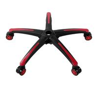 VEVOR Base Sostitutiva Universale per Sedia da Ufficio, 710 mm, Robusta e Durevole, 5 Rotelle, Piedini Rinforzati, Base per Sedia da Sostituire