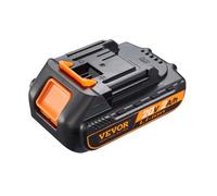 VEVOR Batteria di Ricambio per Batteria Ricaricabile al Litio da 20 V 2,0 Ah, Batteria Sostitutiva ad Alta Capacità per Batterie di Utensili Elettrici Compatibile con Elettroutensili di Batteria 20 V