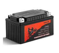VEVOR Batteria per Moto, 12 Volt 4 Ah, Batteria Precaricata al Litio LiFePO4 per Sport Motoristici, Senza Manutenzione e ad Alte Prestazioni, Compatibile con ATV, Motociclette, Moto d'Acqua