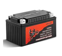 VEVOR Batteria per Moto, 12 Volt 4 Ah, Batteria Precaricata al Litio LiFePO4 per Sport Motoristici, Senza Manutenzione e ad Alte Prestazioni, Compatibile con ATV, Motociclette, Moto d'Acqua