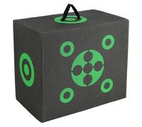 VEVOR Bersaglio da Tiro con l'Arco 406,4 x 457,2 mm Bersaglio Portatile in Schiuma XPE per l'Allenamento di Tiro con l'Arco all'Aperto Alta Visibilità, Bersaglio a Cubo per Tiro con l'Arco Portatile