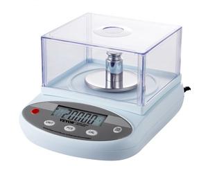 VEVOR Bilancia analitica digitale 500 g x 0,001 g, Bilancia da laboratorio ad alta precisione con 13 unità di conversione, Bilancia elettronica da laboratorio scientifico, Display LCD, per gioielli
