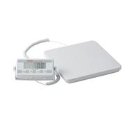 VEVOR Bilancia Medica Portatile, Bilancia Digitale per Pesare, con Piattaforma Antiscivolo, 2 Unità (kg/lb), Funzione Hold e Tare, Capacità di 199,5 kg, Bilancia per Medici, Palestra, Casa, Ospedale