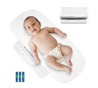 VEVOR Bilancia per Neonati, 2 in 1 con Vassoio Staccabile, Bilancia Digitale per Pesare con Funzione Hold e Tare, 5 Unità per Neonati, Bambini, Animali Domestici, Capacità 30 kg 3 Batterie Incluse