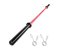 VEVOR Bilanciere 2200 mm, per Piastre da 50 mm, Bilanciere con Impugnatura Zigrinata per Allenamento della Forza, Sollevamento Pesi, Stacco da Terra, Distensione su Panca, Capacità 453 kg