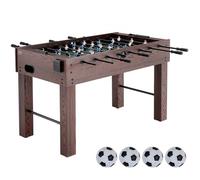 VEVOR Biliardino, Biliardino di Dimensioni Standard da 55 Pollici, Biliardino da Interno a grandezza Naturale per Casa, Famiglia e Sala Giochi, Calcio con Set da Biliardino, Include 4 Palline