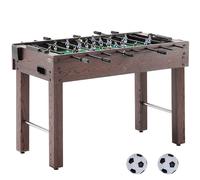 VEVOR Biliardino Standard da 48 Pollici, Calcio da Interno per Casa, Famiglia e Sala Giochi, Set Completo