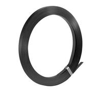 VEVOR Bobina di Reggetta in Acciaio, 19 mm x 0,55 mm x 91 m, Rotolo di Reggia in Metallo Resistente ad Ambienti Difficili, Resistenza alla Rottura di 775,6 kg, per Pallet per Imballaggio su Pallet