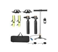 VEVOR Bombola Subacquea Portatile da 0,5 L Bombola di Ossigeno per Immersioni con Pompa, Supporta 5 a10 Minuti di Respirazione Subacquea, profondità di Immersione 30 m per Esplorazione Soccorso