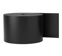 VEVOR Bordo paesaggistico, Profondità 10 pollici e Lunghezza totale 90 m, Bordo per terrazza a spirale in HDPE riciclato, Bordo piegabile flessibile per paesaggistica contro le erbacce invasori, Nero