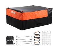 VEVOR Borsa da Carico per Cassone di Camion 1300 x 1020 x 555 mm Borsa da Carico Resistente per Cassone di Camion con Corde Elastiche, Rete e Moschettoni, Adatta a Una Varietà di SUV e Pick-up