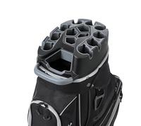 VEVOR Borsa da Golf per Carrello da Golf, Borsa da Golf con 14 Scomparti Superiori per Mazze, Materiale in Poliestere con Divisorio a Tutta Lunghezza, Sacca con Tracolla, Copertura Antipioggia