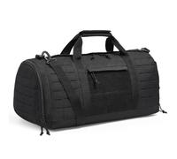 VEVOR Borsa da Viaggio Tattica Grande per Attrezzatura Sportiva 45L con Design Molle e Scomparto per Scarpe, Borsa Viaggio Militare Borsa per Attrezzatura, Zaino per Sport Viaggi Campeggio Fitness