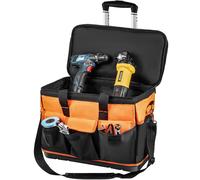 VEVOR Borsa degli Attrezzi con Ruote Capacità 60kg Custodia con Ruote 51x27x36cm