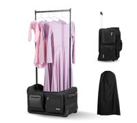 VEVOR Borsa Porta Abiti da Ballo 584,2 mm Borsone da Ballo con Ruote Nero Opaco