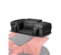VEVOR Borsa Portaoggetti Posteriore ATV da 50 L Borsa per Attrezzi Posteriore in Tessuto Oxford 600D con Cuscino in Spugna e Portabottiglie, per Maggior Parte degli ATV con Portapacchi Posteriore