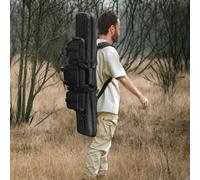 VEVOR Custodia per Fucili 91cm Borsa Tattica Lunga per Trasporto Fucili, Fodero per Fucile con Spallacci Cerniera Bloccabile Capienza circa 2 Fucili da 86cm 2 Pistole Colore Nero, Borsa Porta Fucili