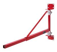 VEVOR Braccio Supporto per Paranco Elettrico, Capacità Carico 600 kg, Braccio di Supporto per Paranco Girevole con Asta, Telaio di Sollevamento in Acciaio a 180° per Officina, Garage