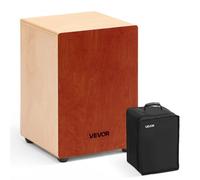 VEVOR Cajon Box Drum, Con Corde per Chitarra Interne, Scatola di Percussioni in Legno Leggera, Strumento Musicale Portatile in Legno di Betulla con Borsa da Viaggio, 30,5 x 30,5 x 43,2 cm