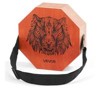 VEVOR Cajon Box Drum Unico, Con Corde per Chitarra Interne, Scatola di Percussioni in Legno Portatile, Strumento Musicale Portatile in Legno di Betulla con Tracolla Regolabile, 295 x 295 x 100 mm