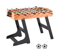 VEVOR Calciobalilla Pieghevole, Tavolo Standard da 1065 mm, Tavoli da Calciobalilla da Interno di Dimensioni Standard, per Famiglia e Sala Giochi, Set da Calcio Resistente, Include 2 Palline