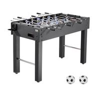 VEVOR Calciobalilla, Tavolo Standard da 1212 mm, Tavoli da Calciobalilla da Interno di Dimensioni Standard, Set da Calcio Resistente, Include 2 Palline, Segnapunti e 2 Portabicchieri